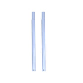 White Height Extensions Pole for Heavy Duty Clothes Rail