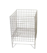 White Wired Dump Bin – Retail Display Basket