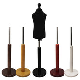 Children's Dressmakers Dummy Age 2-4 Years Black With Choice of Round Base stands