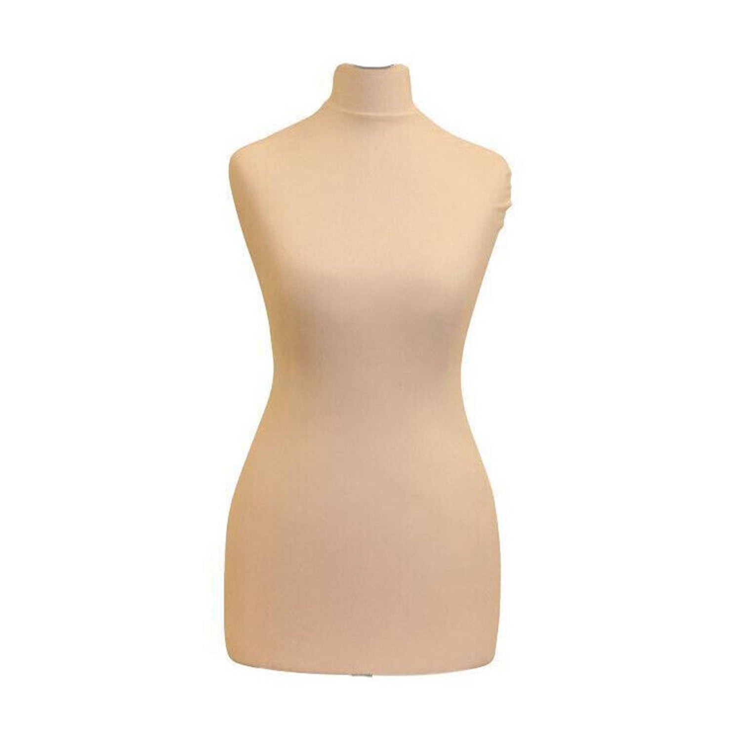 Display Geek Female Dressmakers Dummy Cream Torso with Darkwood Round Base Stand Display Geek Female Dressmakers Dummy Cream Torso with Darkwood Round Base Stand