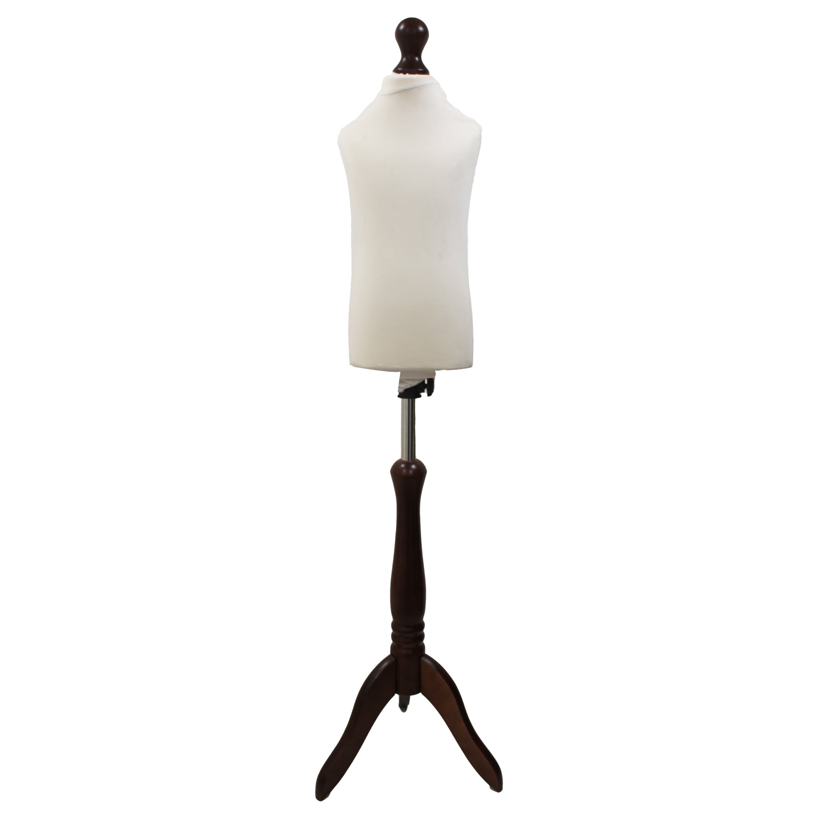 Children's Tailors Dummy Age 2-4 Years Cream With Choice of Darkwood Tripod stands Children's Tailors Dummy Age 2-4 Years Cream With Choice of Darkwood Tripod stands