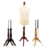 Children's Dressmakers Mannequin Age 10-12 Years Cream With Choice of Tripod stands