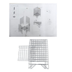 White Wired Dump Bin – Retail Display Basket