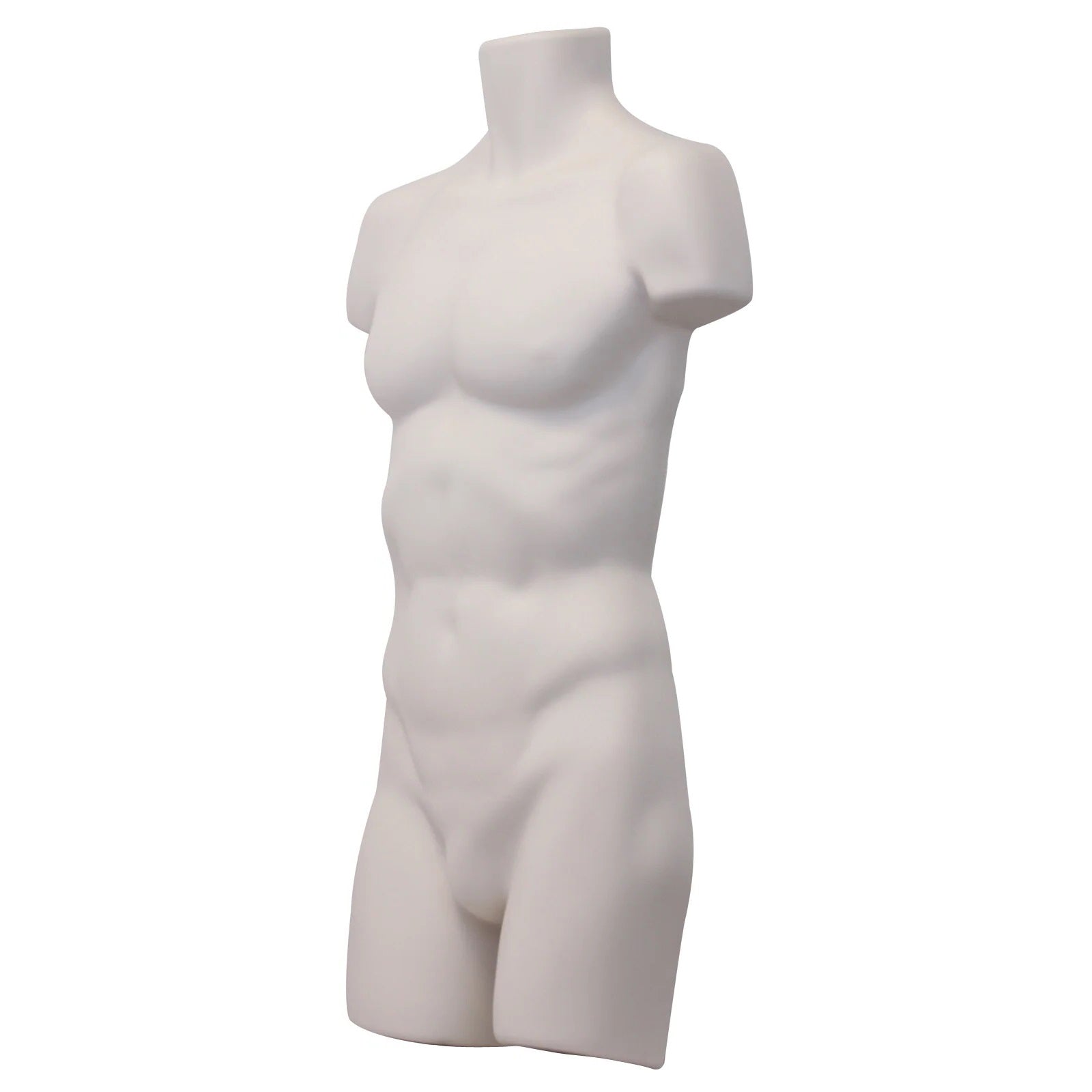 Adult Male Full Size Light skin Hanging Body Form Display Mannequin front side Adult Male Full Size Light skin Hanging Body Form Display Mannequin front side