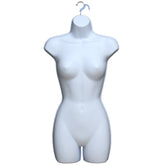 Female Full Size White Hanging Body Form Display Mannequin