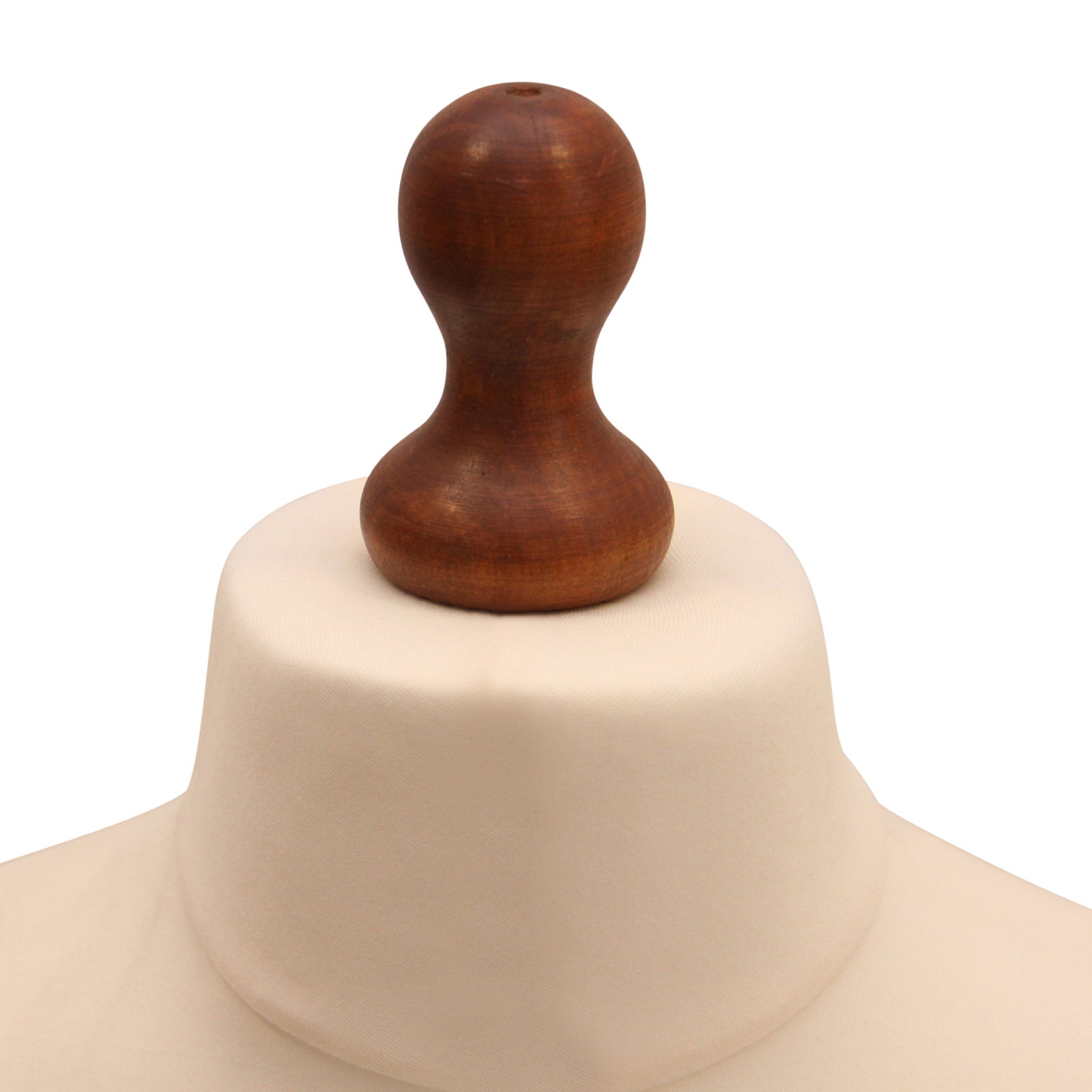 Display Geek Female Dressmakers Dummy Cream Torso with Darkwood Round Base Stand Display Geek Female Dressmakers Dummy Cream Torso with Darkwood Round Base Stand