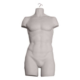 Adult Male Full Size Light skin Hanging Body Form Display Mannequin