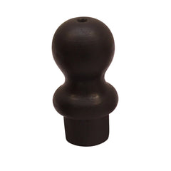 Display Geek Female Tailors Dummy – Black Torso with Black Round base Stand