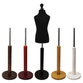 Children's Tailors dummy Age 6-8 Years Black With Choice of Round Base stands