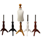 Children's Age 1 years Dressmakers Dummy Cream With Choice of Tripod stands