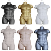 Adult Male Full Size Hanging Body Form Display Mannequin