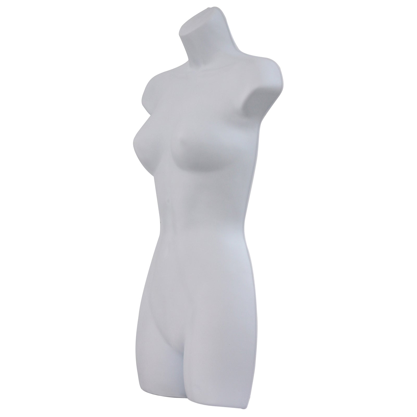 Female Full Size White Hanging Body Form Female Full Size White Hanging Body Form