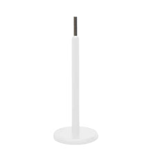 Display Geek Female Dressmakers Dummy Silver Torso with Whitewood Round Base Stand