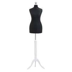 Black Dummy with Whitewood Tripod Stand