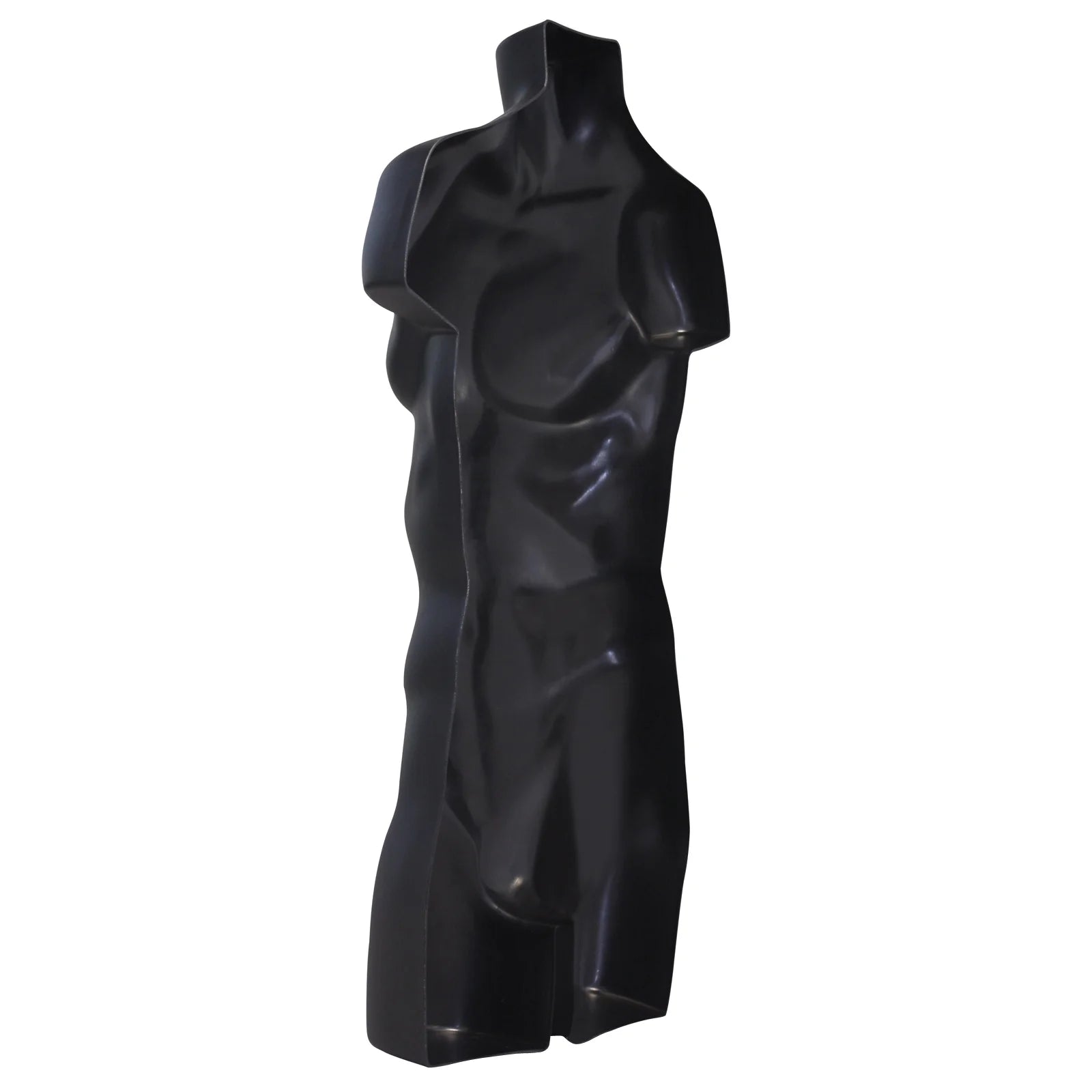 Male Full Size Black Hanging Body Form back sides