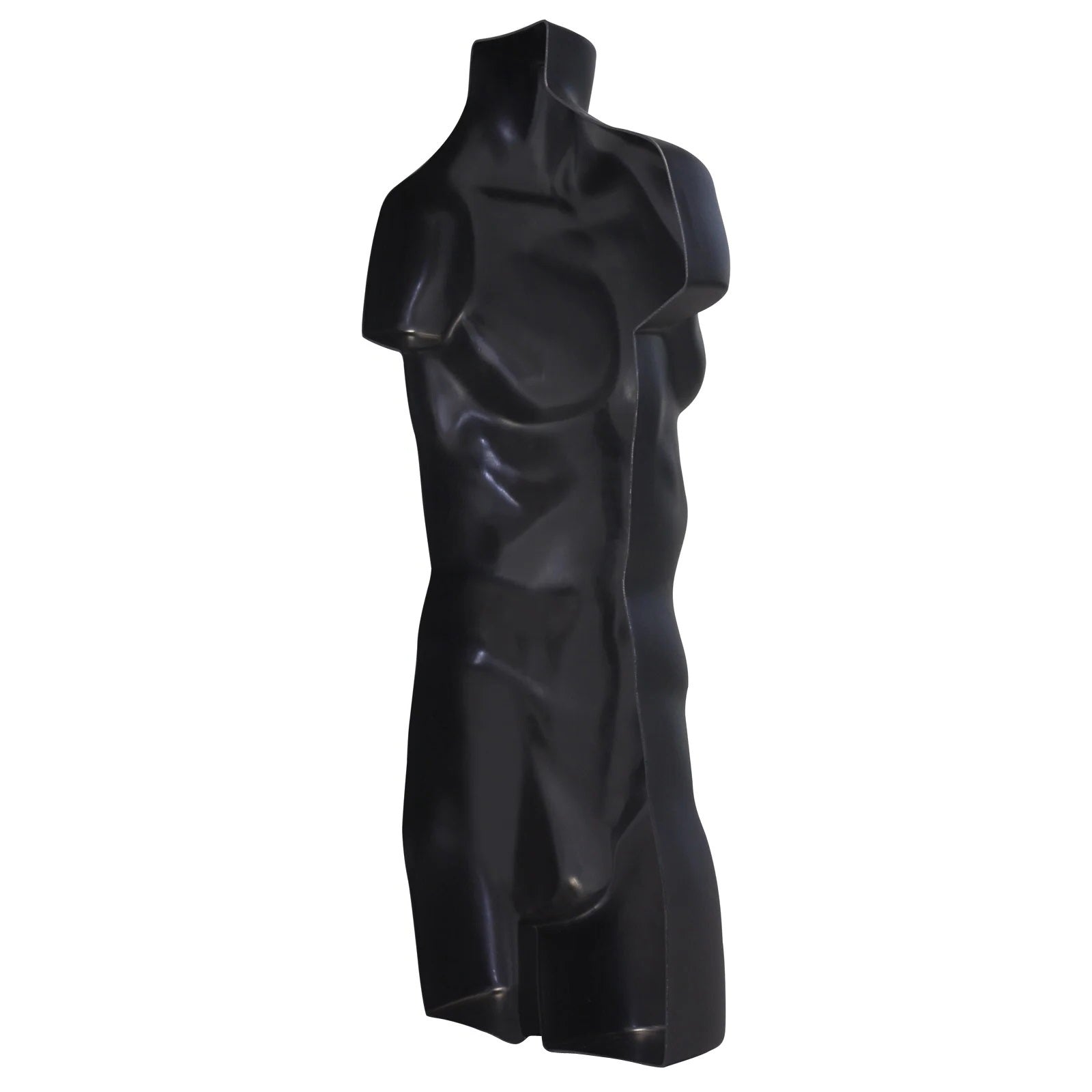 Male Full Size Black Hanging Body Form sides