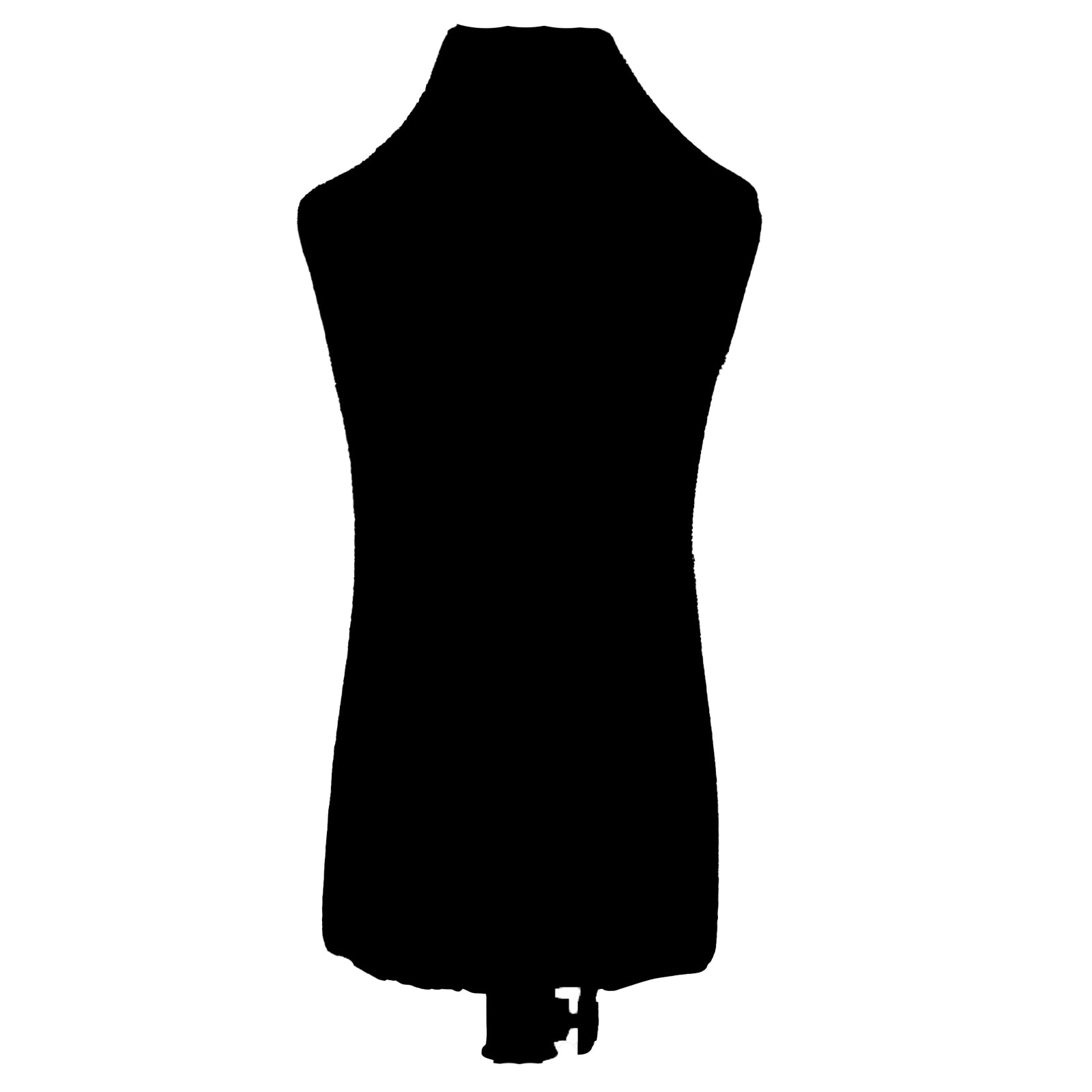 Child age 2-4 year black torso