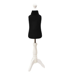 Children's Age 1 years Tailors Dummy Black With Choice of White Tripod stands