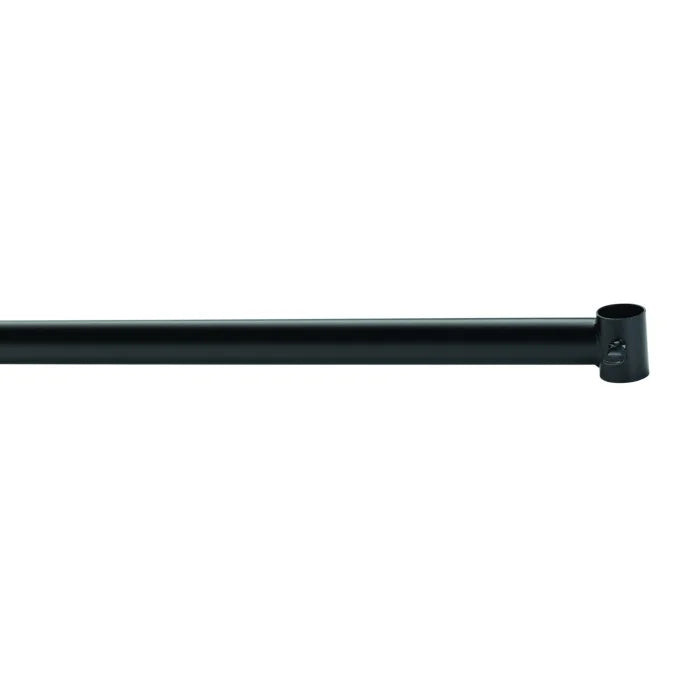 Black Centre Bar for Heavy-Duty Clothes Rail Create Double Hanging