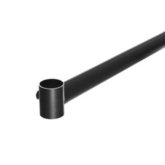 Black Centre Bar for Heavy-Duty Clothes Rail Create Double Hanging