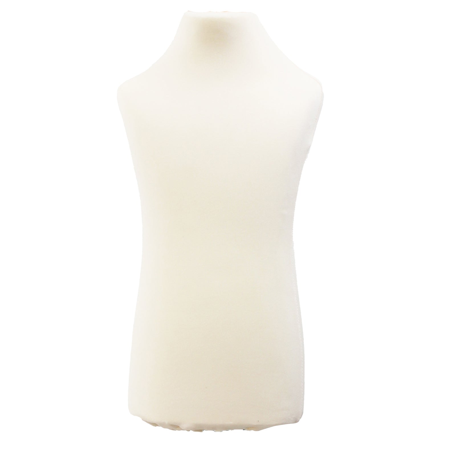 Child age 6-8 year white torso