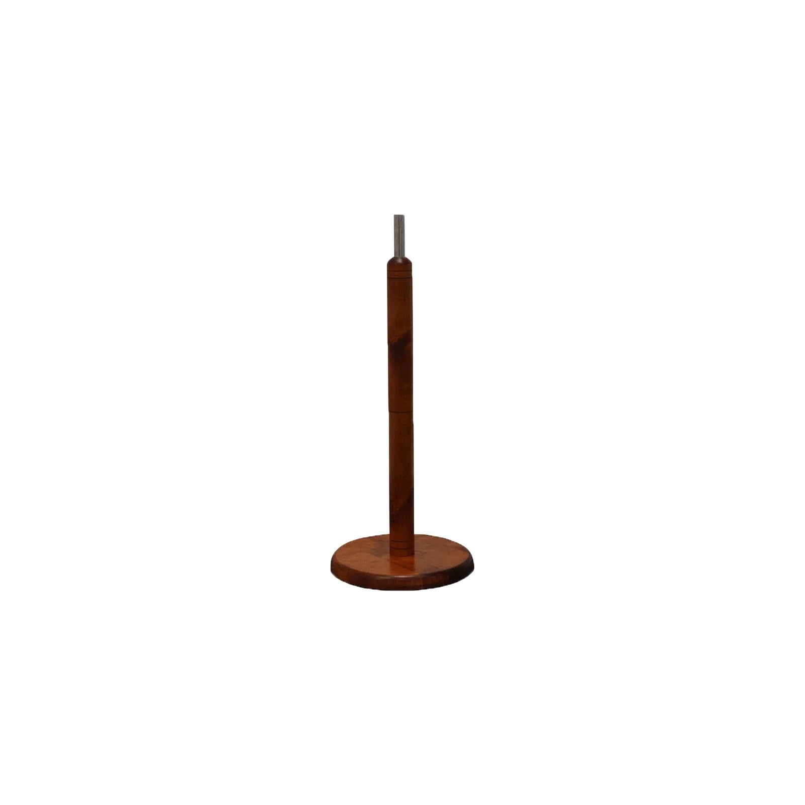 dark Wood Round Base Stand for Dressmaker Dummy Mannequin torso
