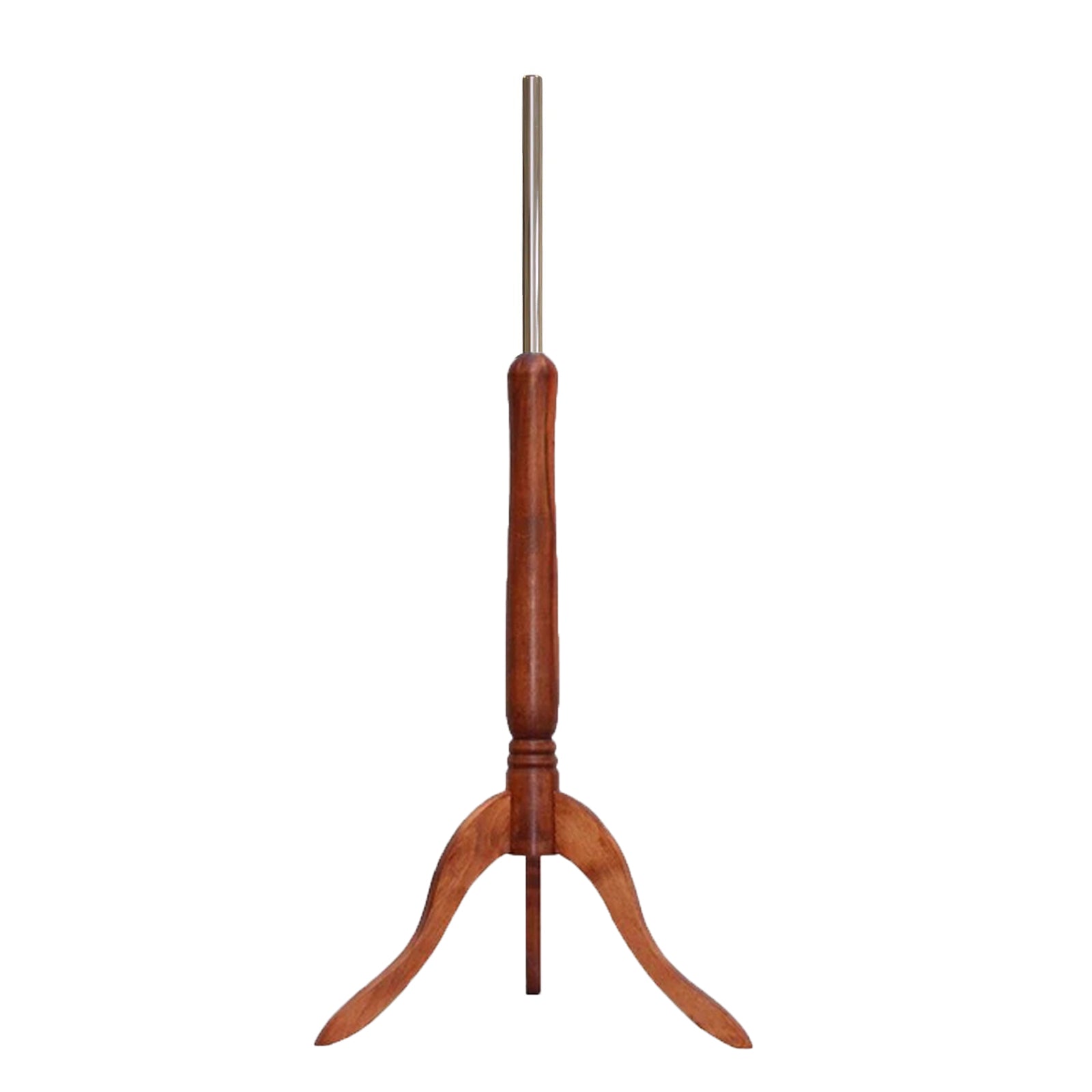 Dark Wood Tripod Base for Dressmaker Dummy Mannequin torso