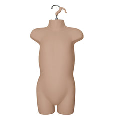 Children’s Hanging Body form Mannequin for Shop Bust Display Dark skin