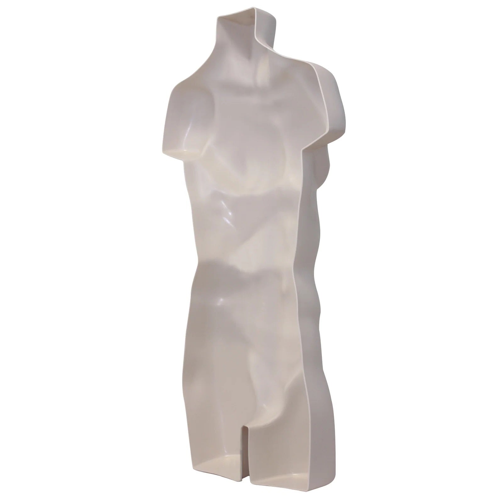 Adult Male Full Size Light skin Hanging Body Form Display Mannequin back side