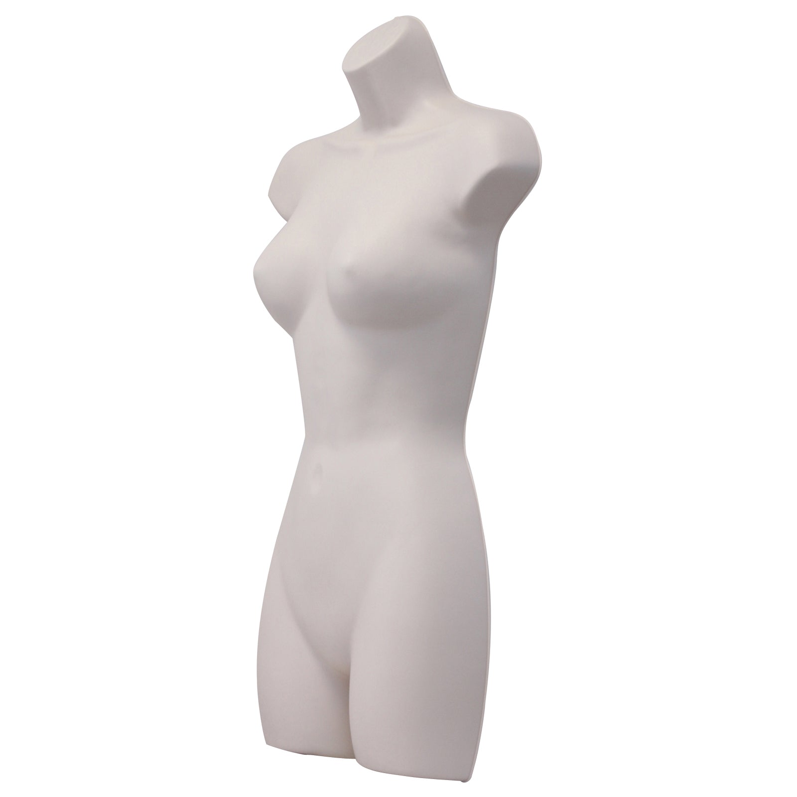 Female Full Size Light skin Hanging Body Form Display Mannequin left front