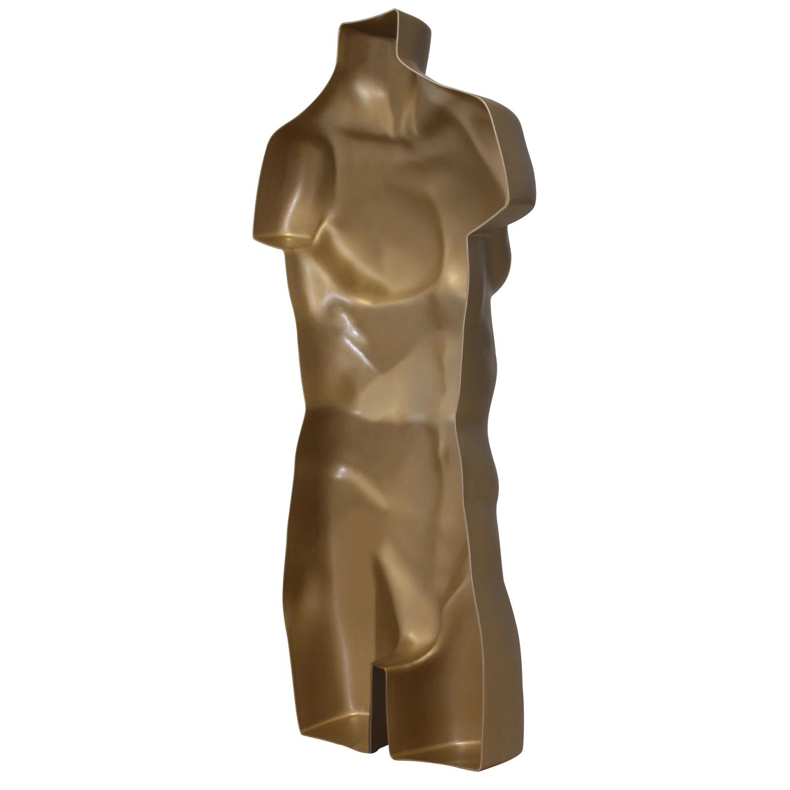 Adult Male Full Size Gold Hanging Body Form