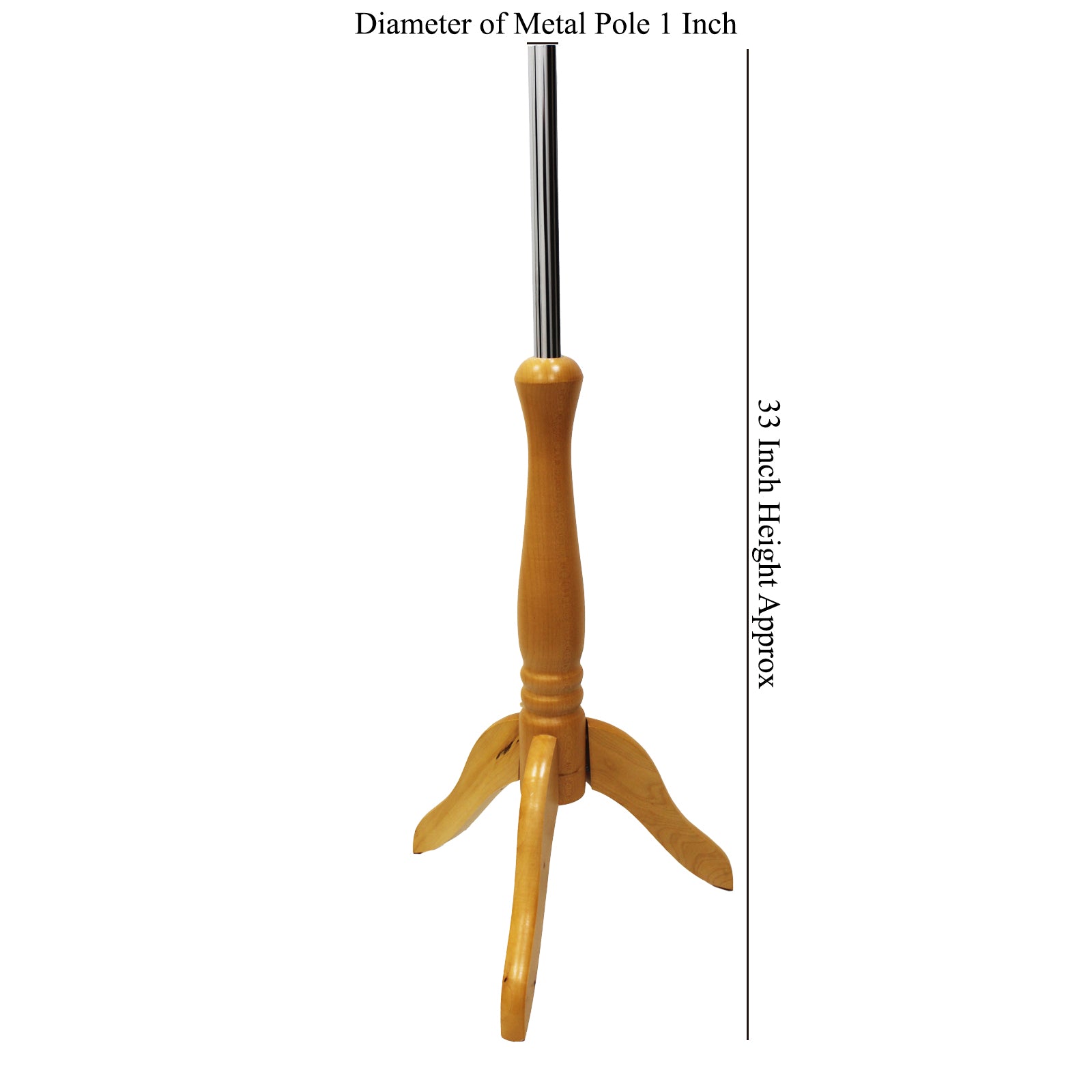 Light Wooden Tripod Stand For Child Dressmakers Dummy (Age 2-12 Year)