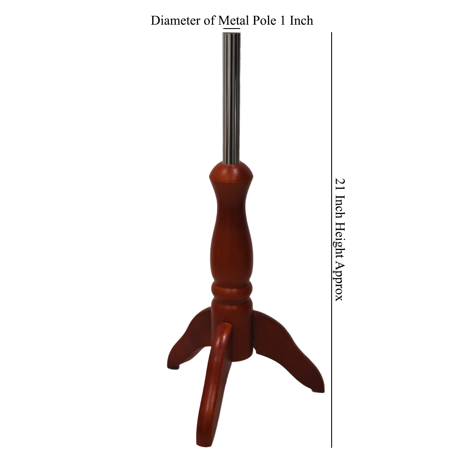 red Wooden Tripod Stand For Baby/Kids Tailor’s Dummy(Age 1 Year)