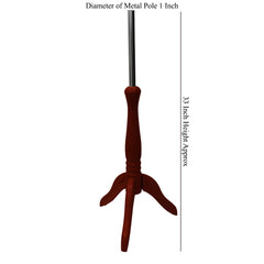 red Wooden Tripod Stand For Child Dressmakers Dummy (Age 2-12 Year)