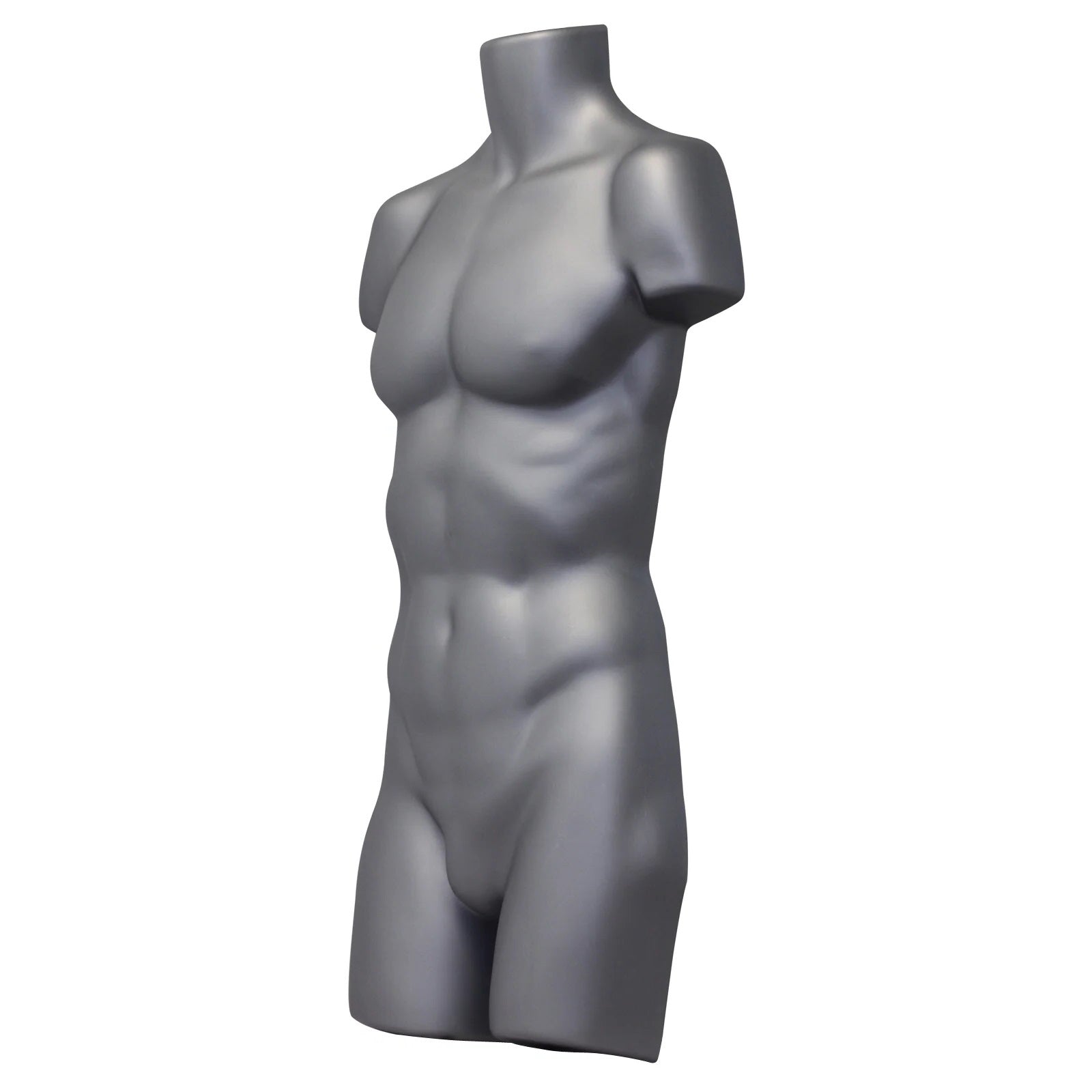 Adult Male Full Silver Hanging Body Form Display Mannequin