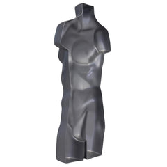 Adult Male Full Silver Hanging Body Form Display Mannequin