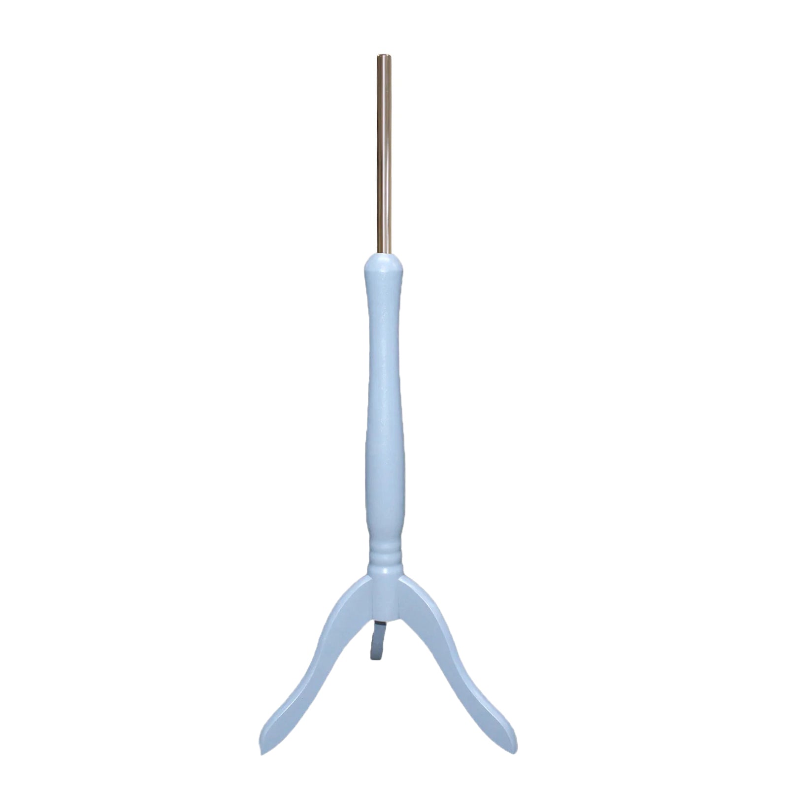 silver Wood Tripod Base for Dressmaker Dummy Mannequin torso