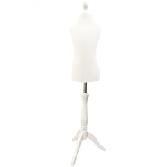 Children Tailors Dummy Age 6-8 Years White With Choice of white Tripod stands