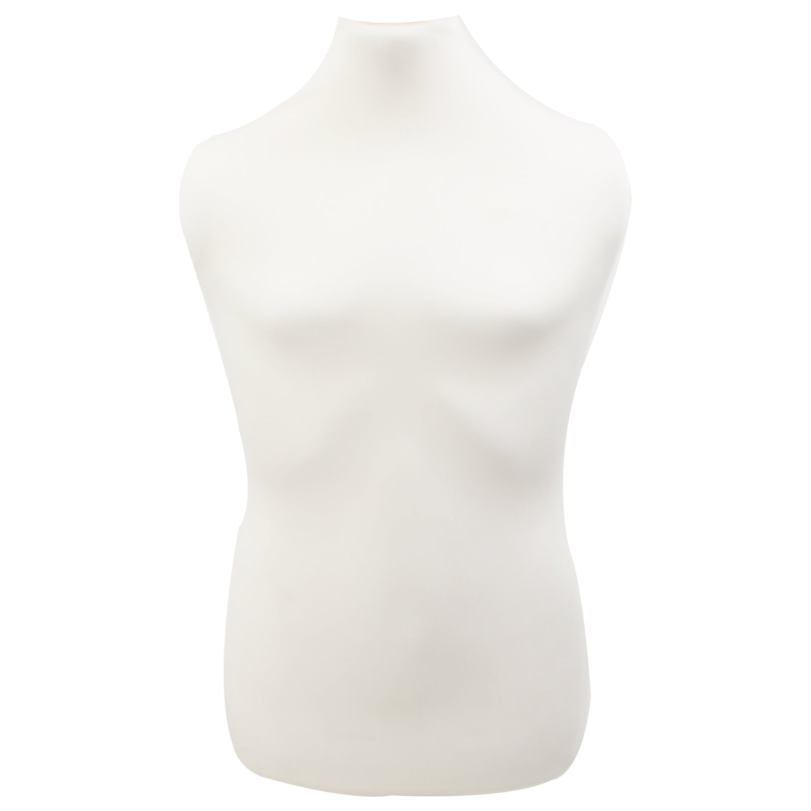 Child age 10-12 year white torso