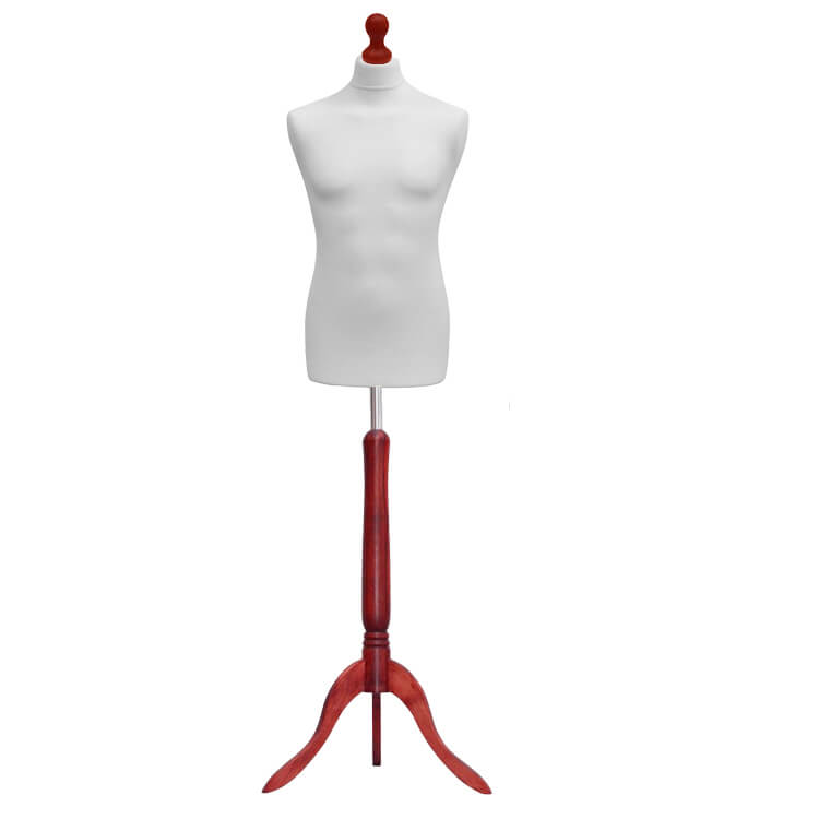 Male dressmakers dummy with Redwood Tripod