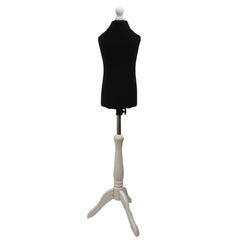 Children's Tailors Dummy Age 2-4 Years Black With Choice of White Tripod stands