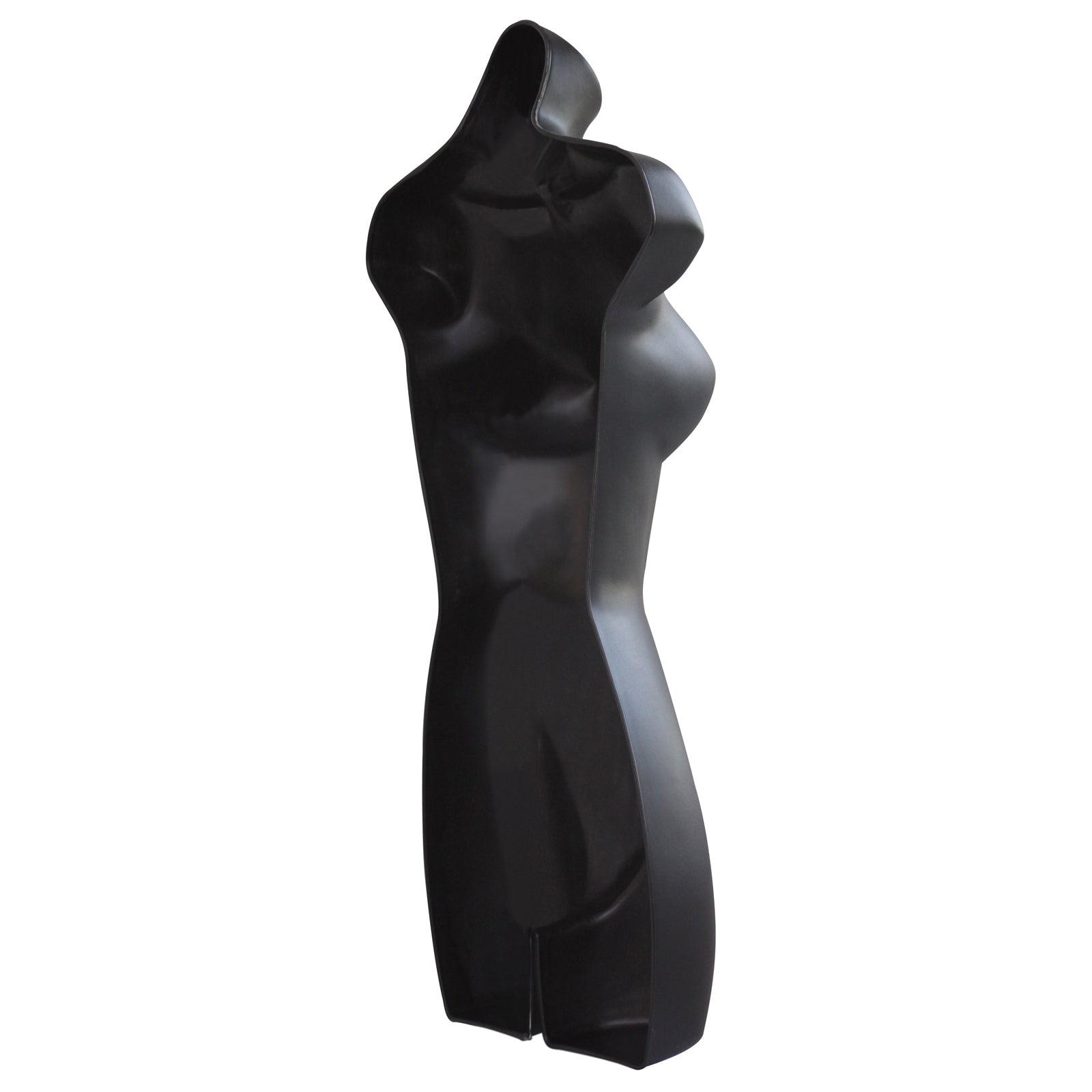Female Full Size Black Hanging Body Form Display Mannequin right back