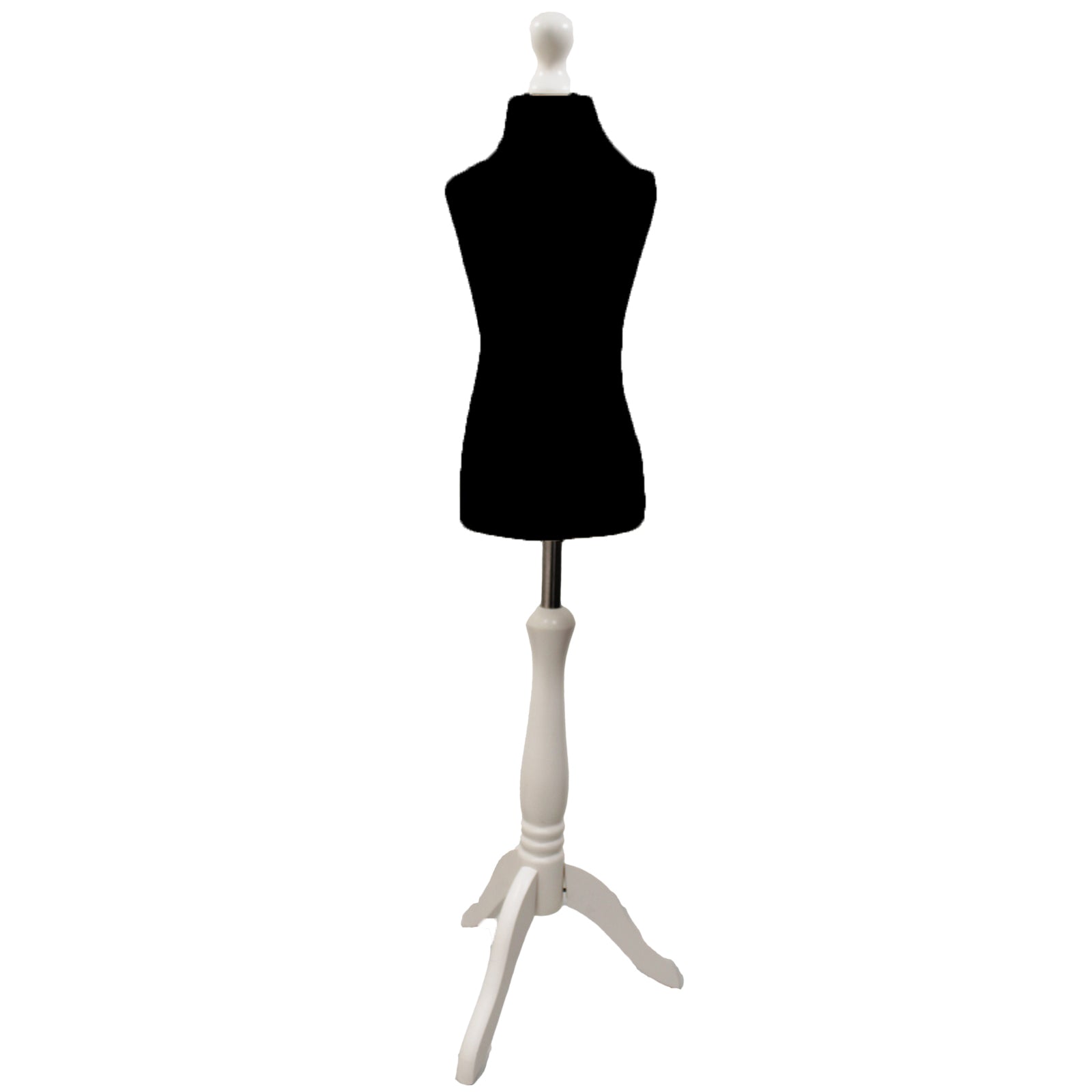 Children Tailors Mannequin Age 5-6 Years Black With Choice of White Tripod stands