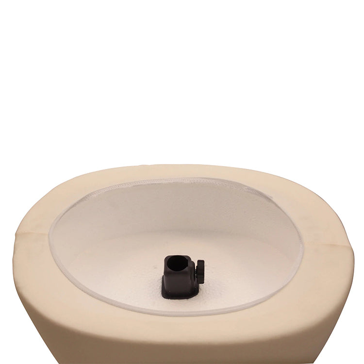 Female Cream Tailor Dummy Mannequin Torso Spare Replacement bottom side for stand