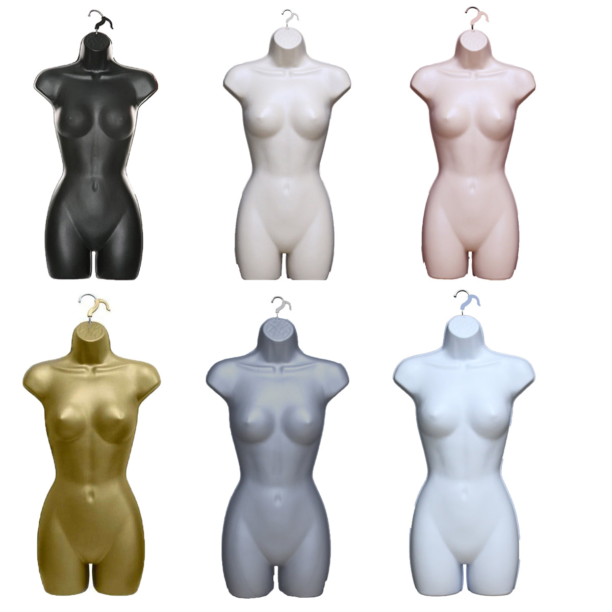Female Full Size Hanging Body Form Display Mannequin