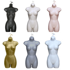 Female Full Size Hanging Body Form Display Mannequin
