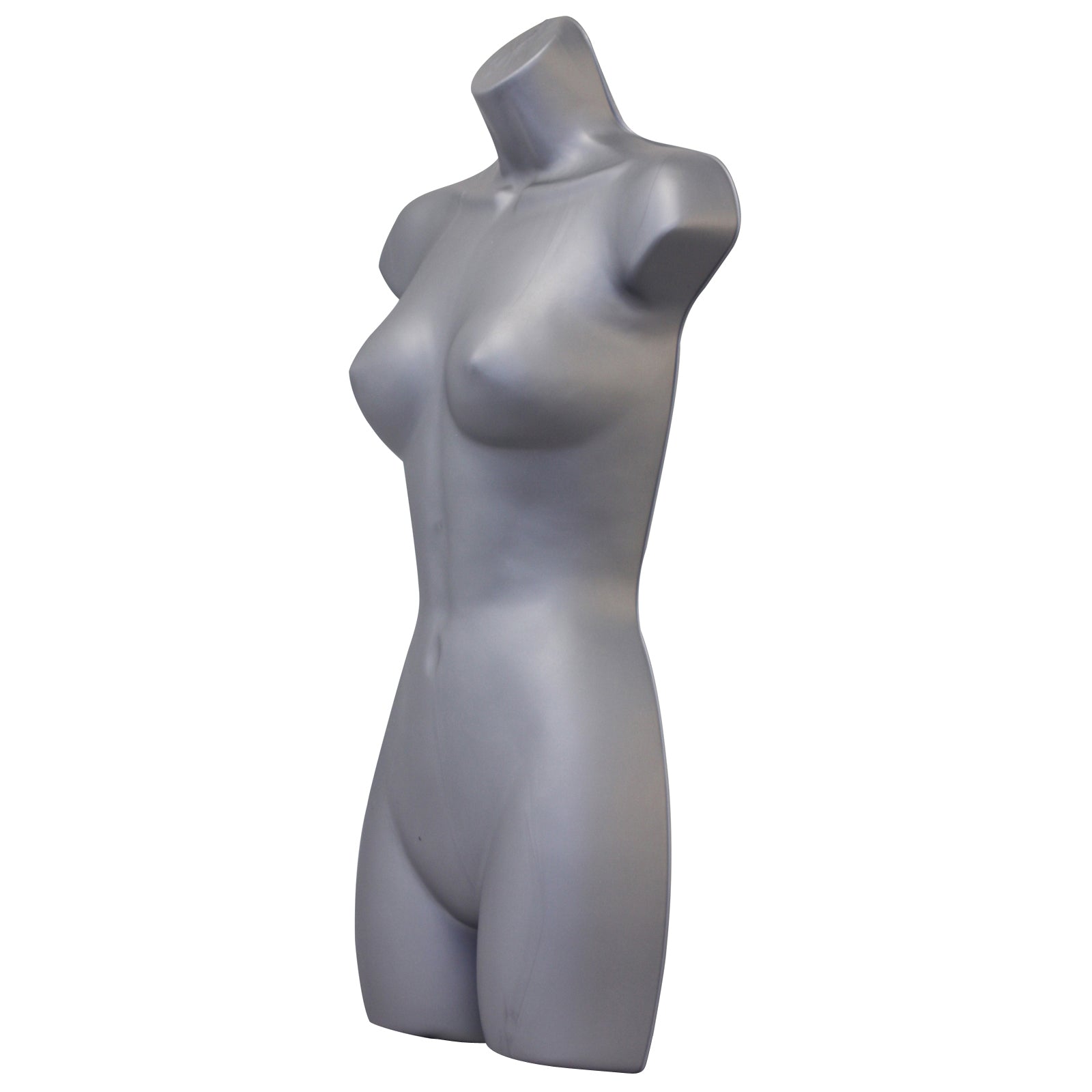 Female Full Size Silver Hanging Body side display