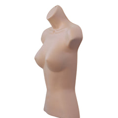 Half Body 3/4 Female Dark skin Hanging Plastic Body Form Mannequin