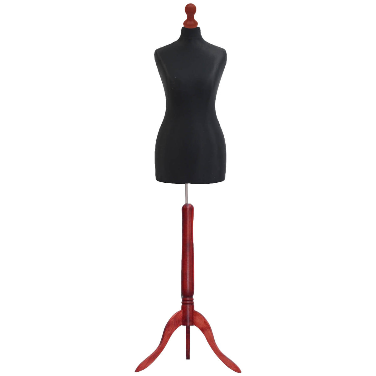 Black Dummy with Redwood Tripod Stand