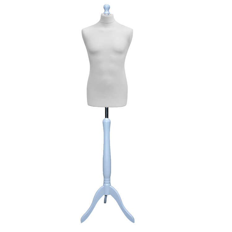 Male dressmakers dummy with Silverwood Tripod